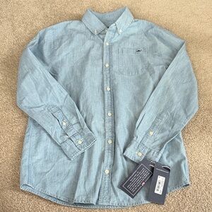 NWT Vineyard Vines boys button down sz M
